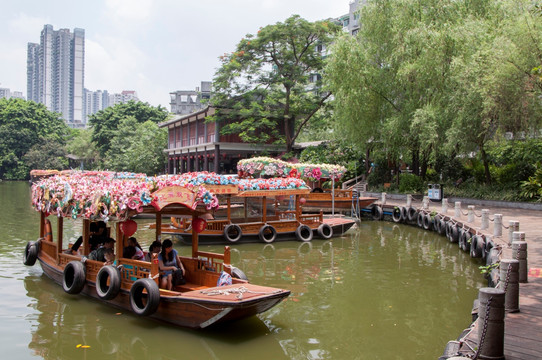 广州荔湾湖公园