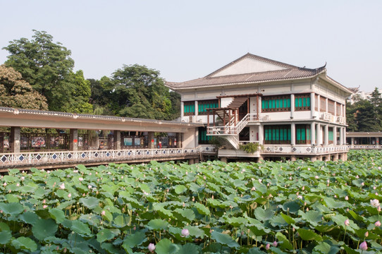 广州荔湾湖公园海山仙馆