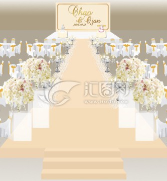 婚禮效果圖