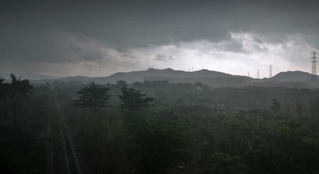 亚热带暴雨