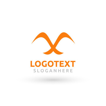 X字母logo