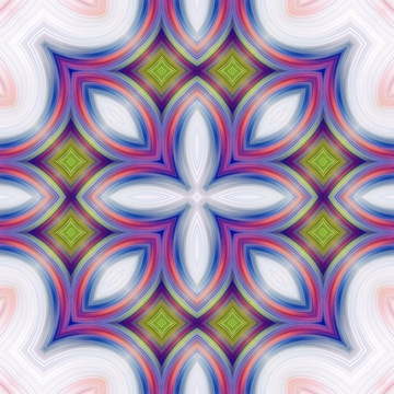 唯美背景花型