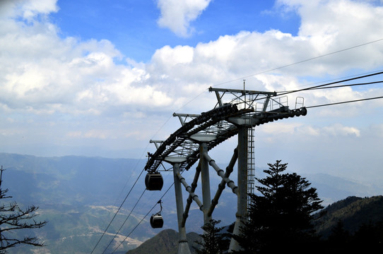 螺髻山 索道