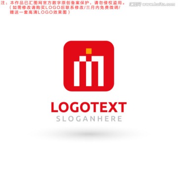 M字母logo