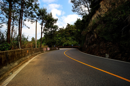 公路 山间公路