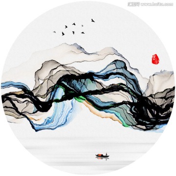 水墨禪境 水墨意境 水墨山水