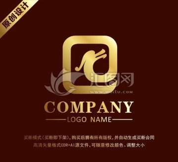 高档龙标志 龙logo