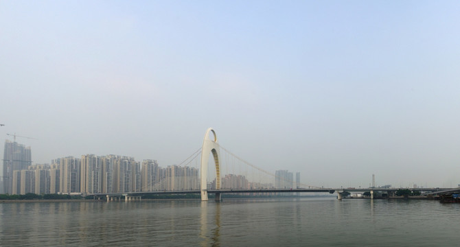 广州猎德大桥全景高清