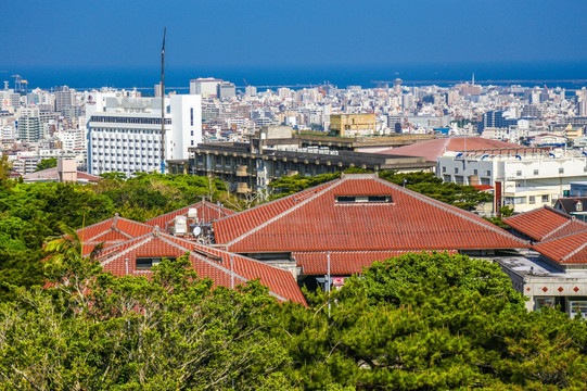 冲绳城市全貌