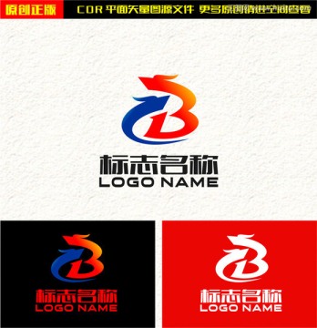 字母BC字母DB龙logo