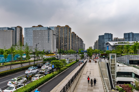 杭州东站 街景