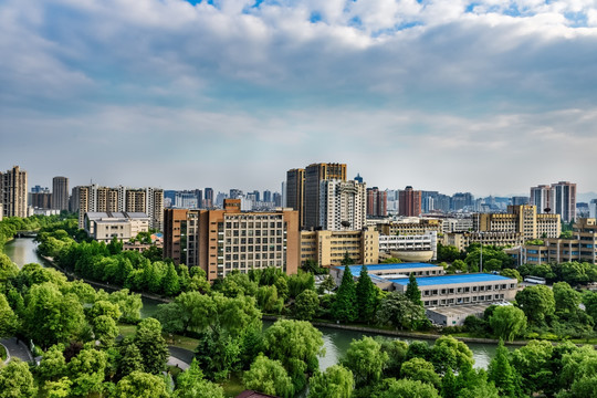 浙江工业大学 鸟瞰