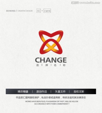 文化傳媒LOGO 立體LOGO