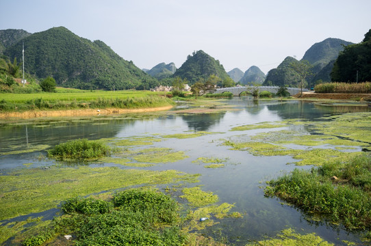 八宝乡村风光