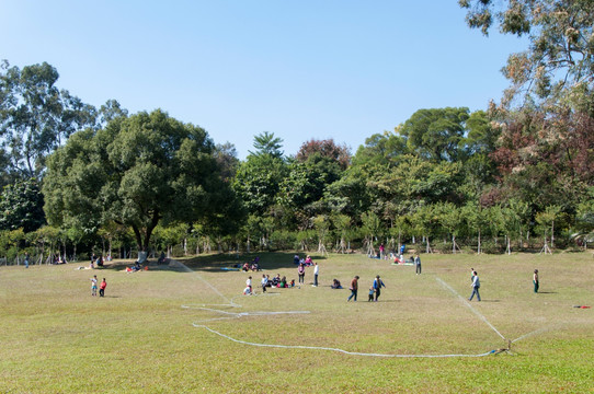 广州麓湖公园