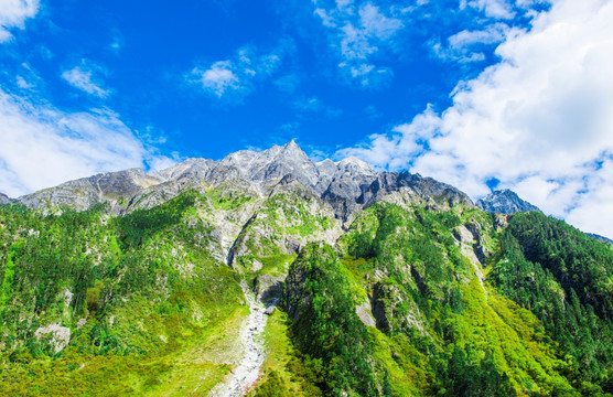 高山 高山丘壑 西藏