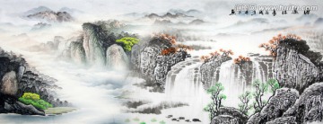 巨幅山水畫