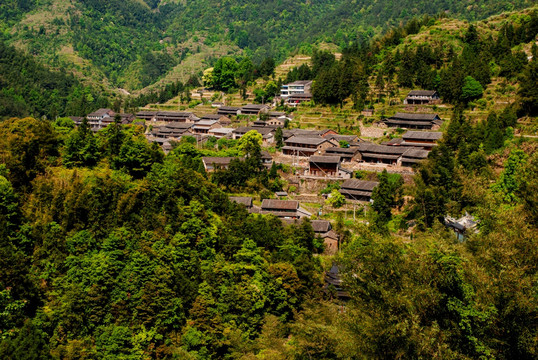 乡村 黄林古村 古建筑 风景