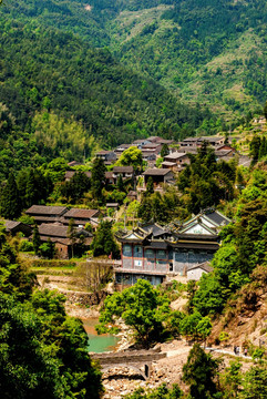 乡村 黄林古村 古建筑 风景