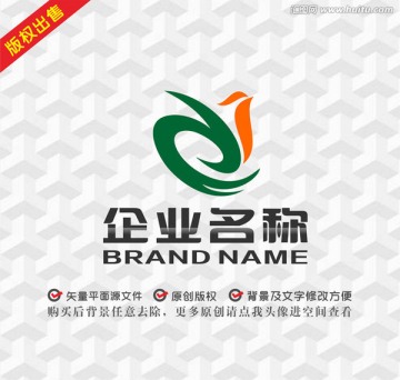 凤凰叶子科技广告贸易logo
