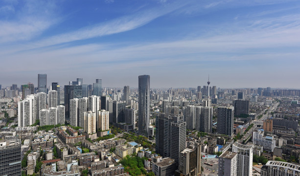 成都东大街全景 成都九眼桥