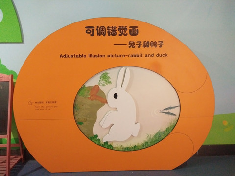兔子与鸭子  错觉画