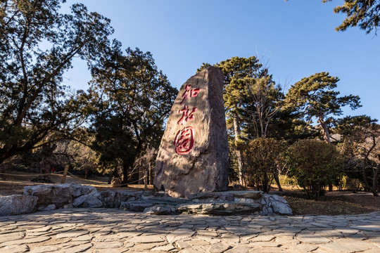 香山公园知松园