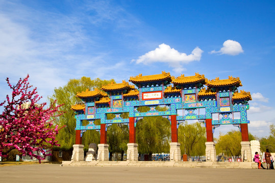 仿古建筑 牌樓