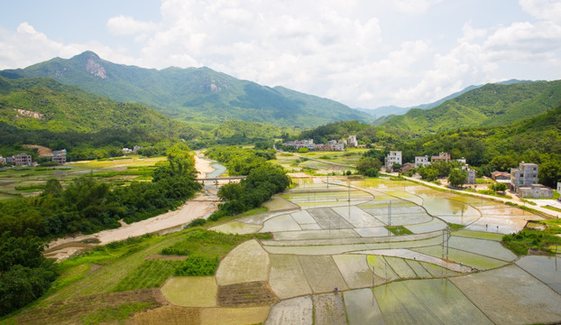 田野 山村 田园风光