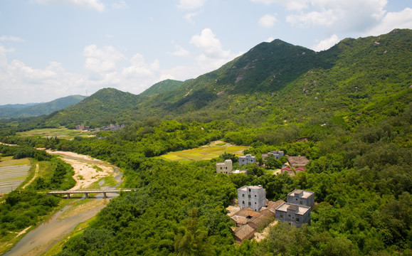 田野 山村 田园风光