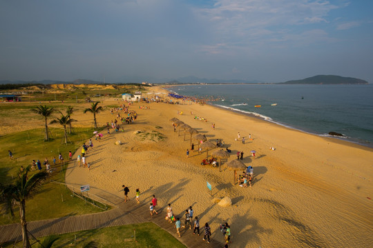 海滨浴场 沙扒 月亮湾