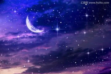 星空 月亮