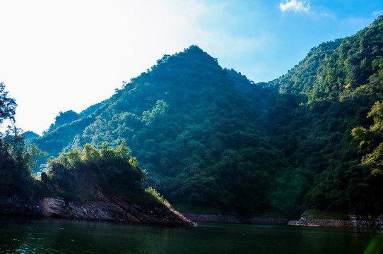 水库风光