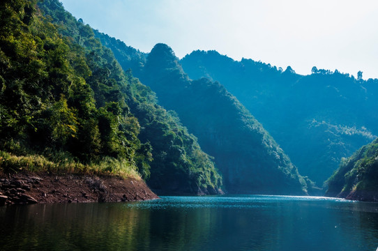 水库风光