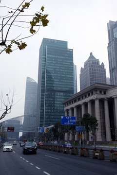 上海 陆家嘴 高楼 大厦 商业