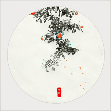 立夏 節(jié)氣圖 合層