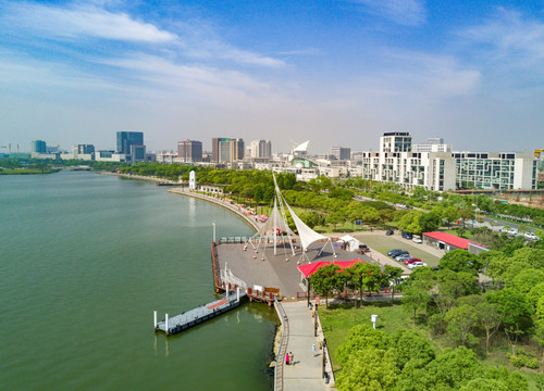 滴水湖景观