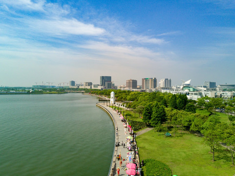 滴水湖景观