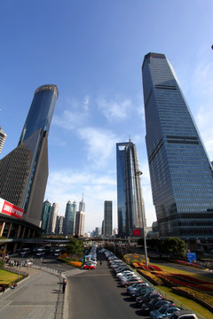 上海 陆家嘴 高楼 大厦 楼房