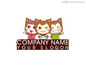 三只小貓LOGO