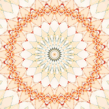 唯美花型線條背景圖案