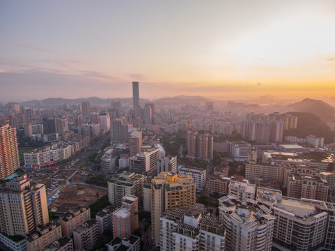 虎门镇全景