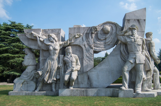 龙华烈士陵园雕塑