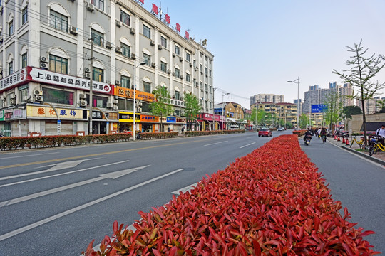 上海风光 徐汇区 龙华路