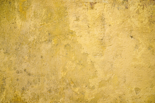 高清黄色水泥墙