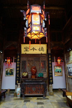 中国 上海 传统家居 古色古香