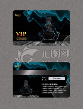 瑜伽會(huì)員卡