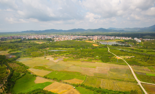 田野 航拍大地