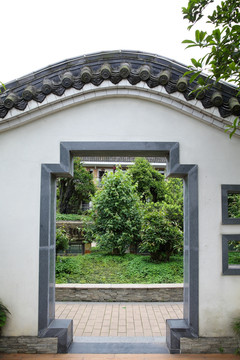 中式园林门