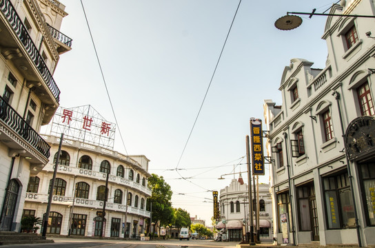 老上海民国风街景